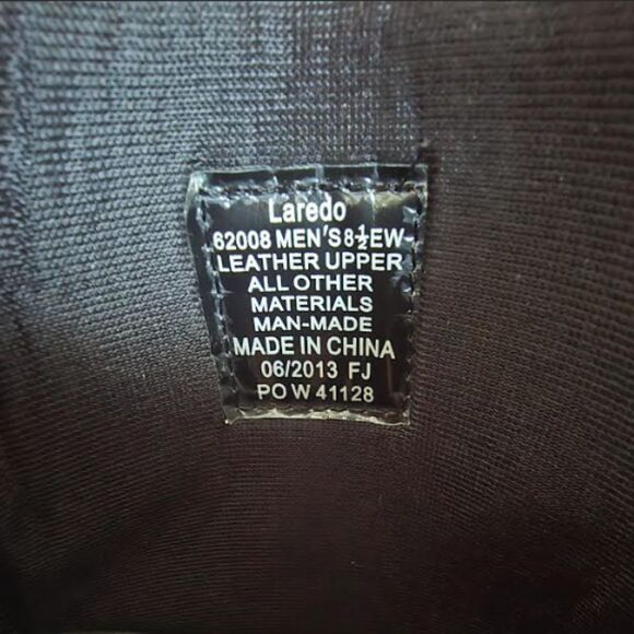 Laredo Leather Boots | Men's 8.5 EW | Brown | Casual Dress Ankle Cowboy Western - Picture 11 of 11